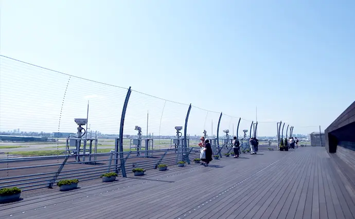 하네다공항 전망대(제2터미널 5층)