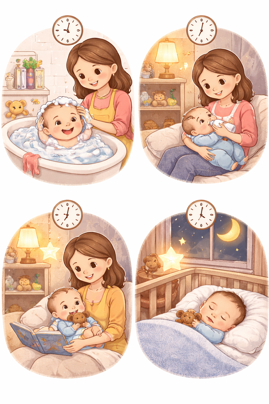 수면루틴과 관련된 사진