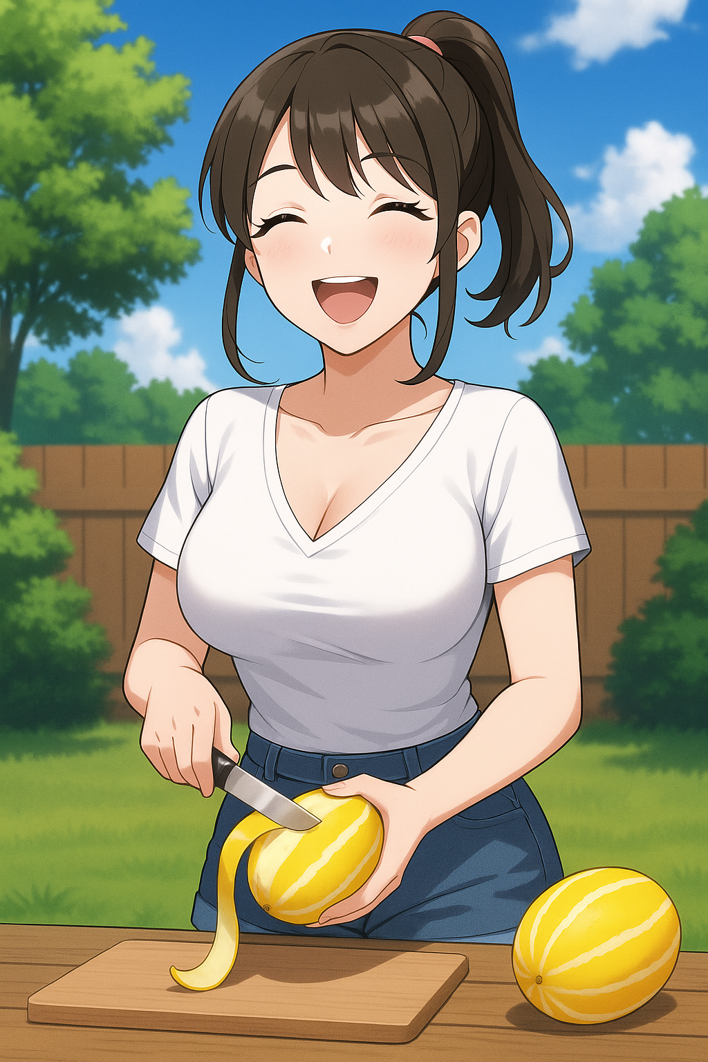 참외 잘 고르는법