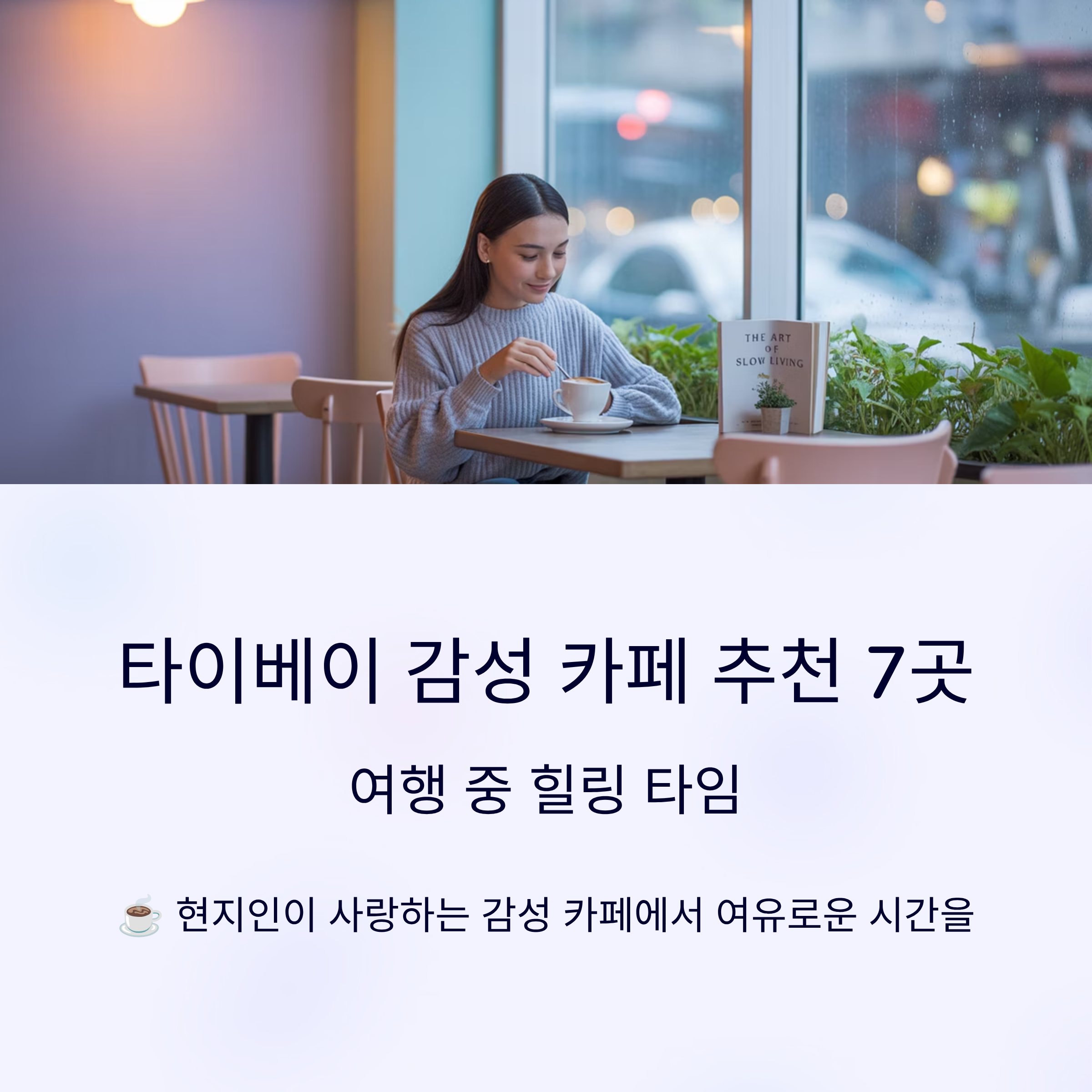 타이베이 감성 카페 추천 7곳, 여행 중 힐링 타임