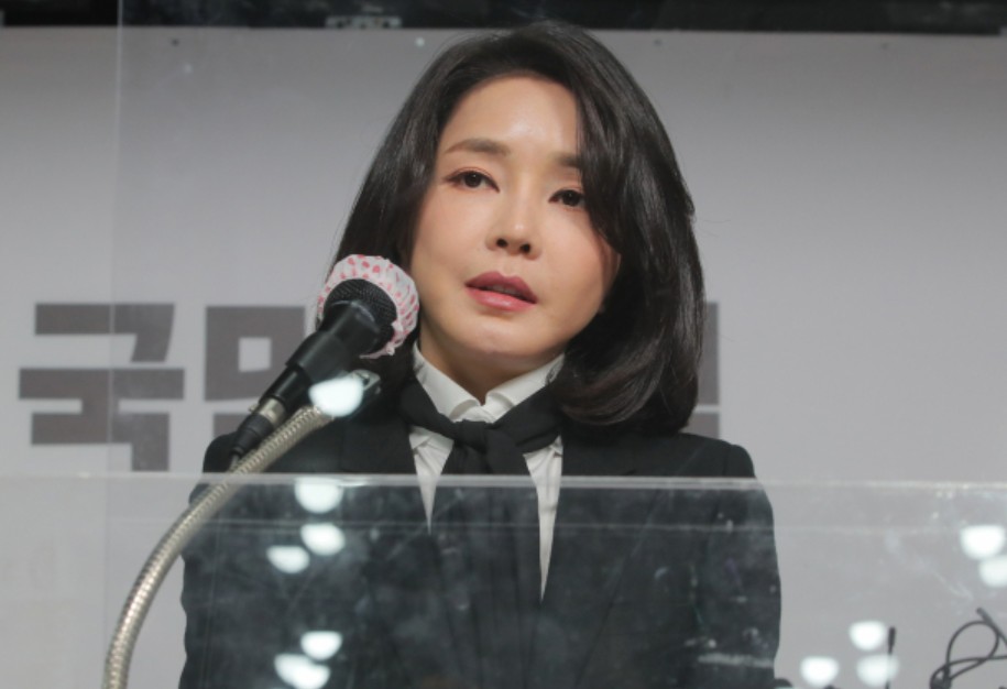 김건희기자회견