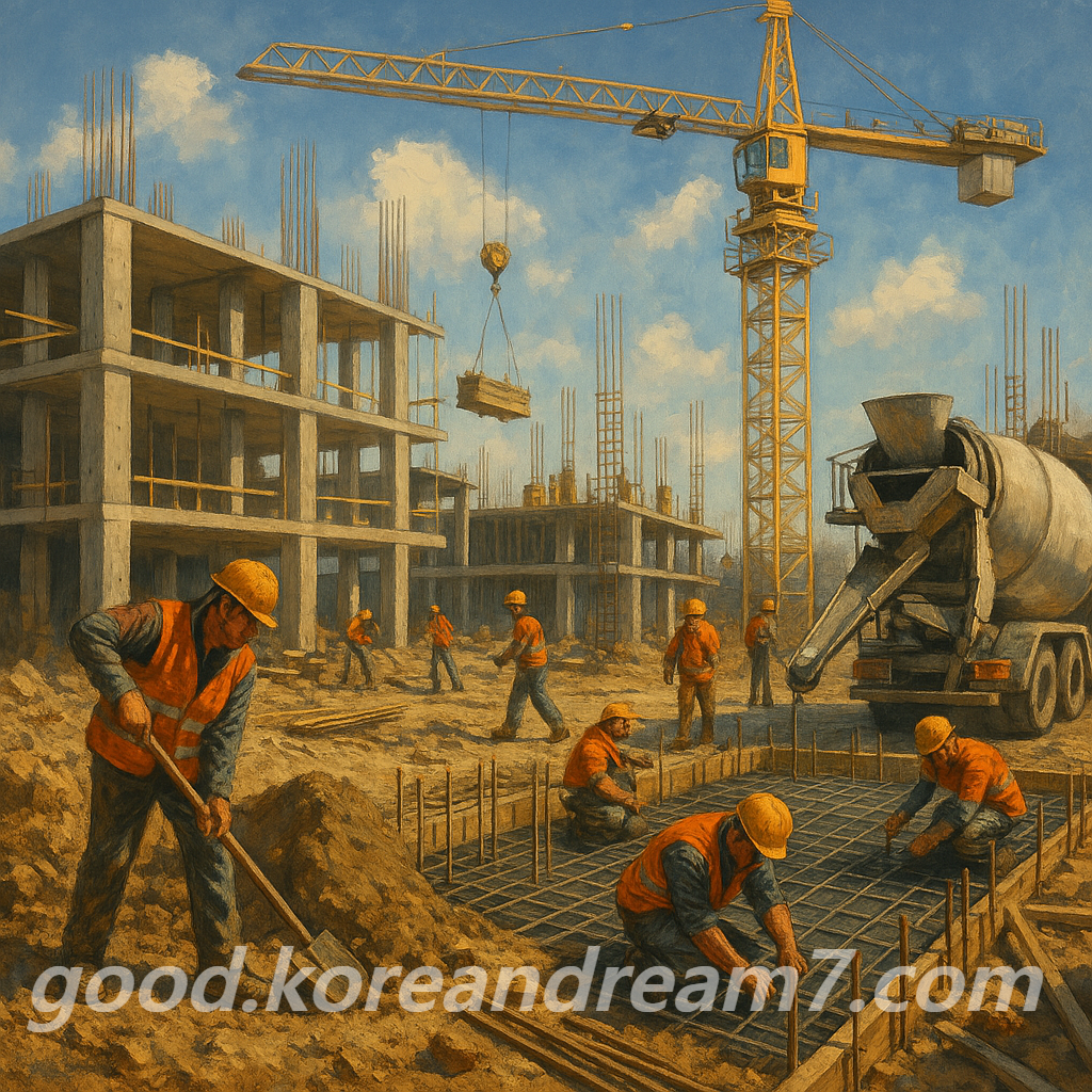 초속경시멘트 시공