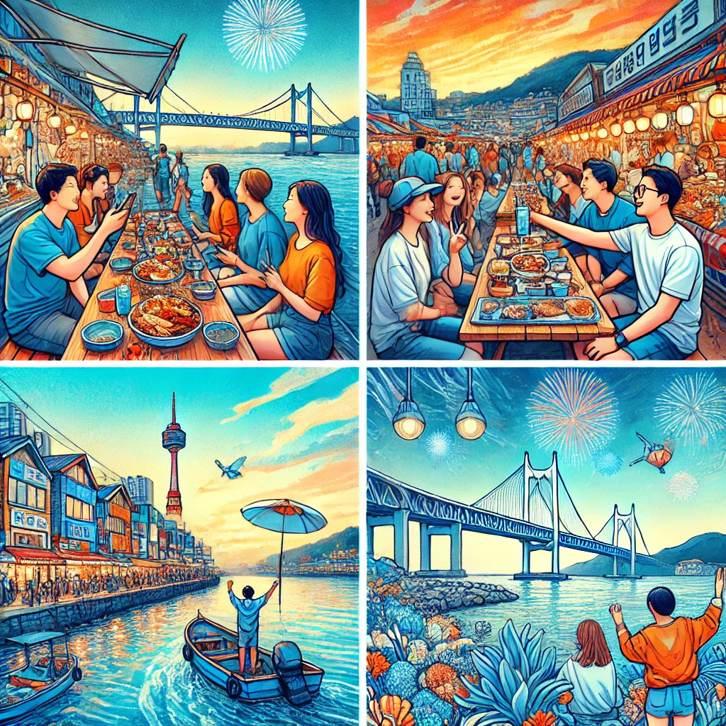 부산 여행 관련 사진