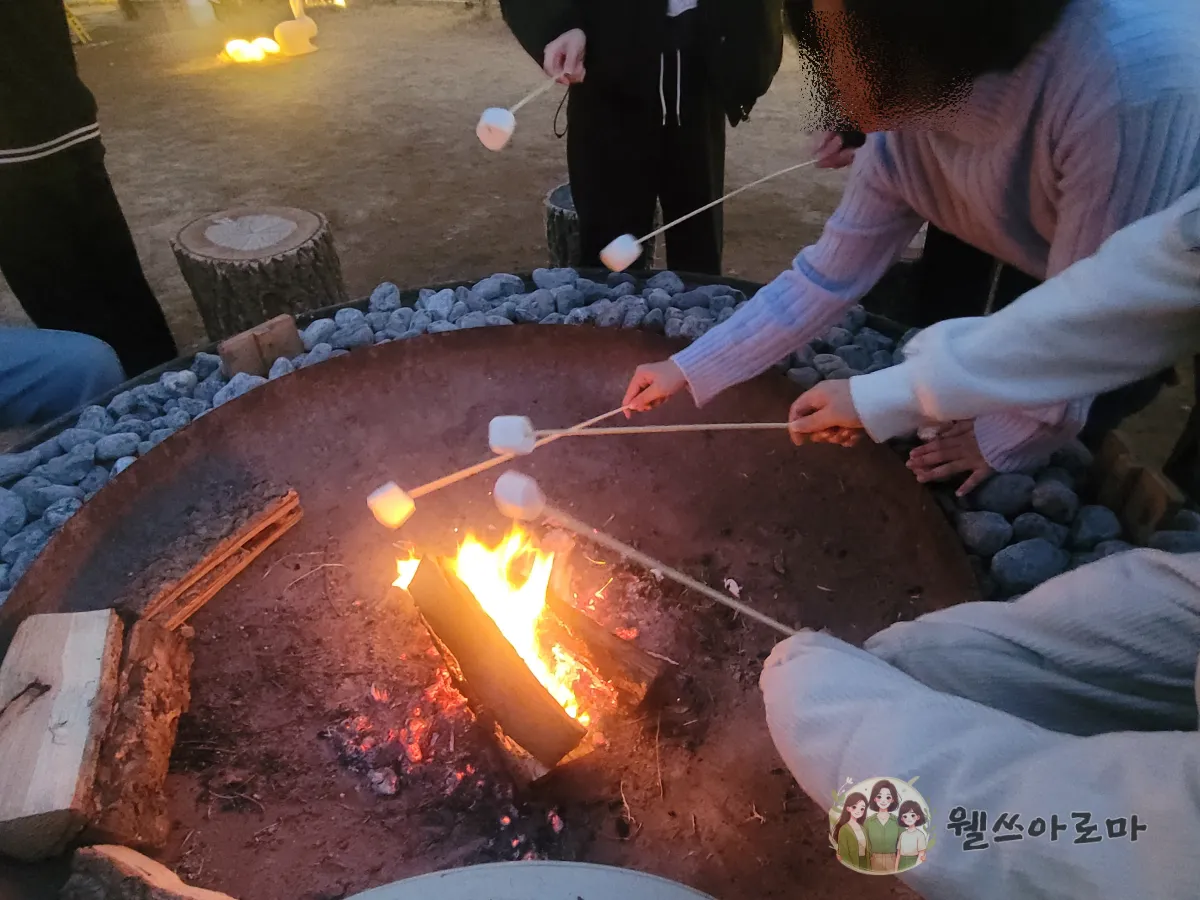 사하구-카페시온-마시멜로우굽는아이들