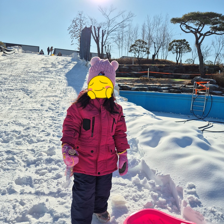 파주 무료 눈썰매장 개인썰매 필수