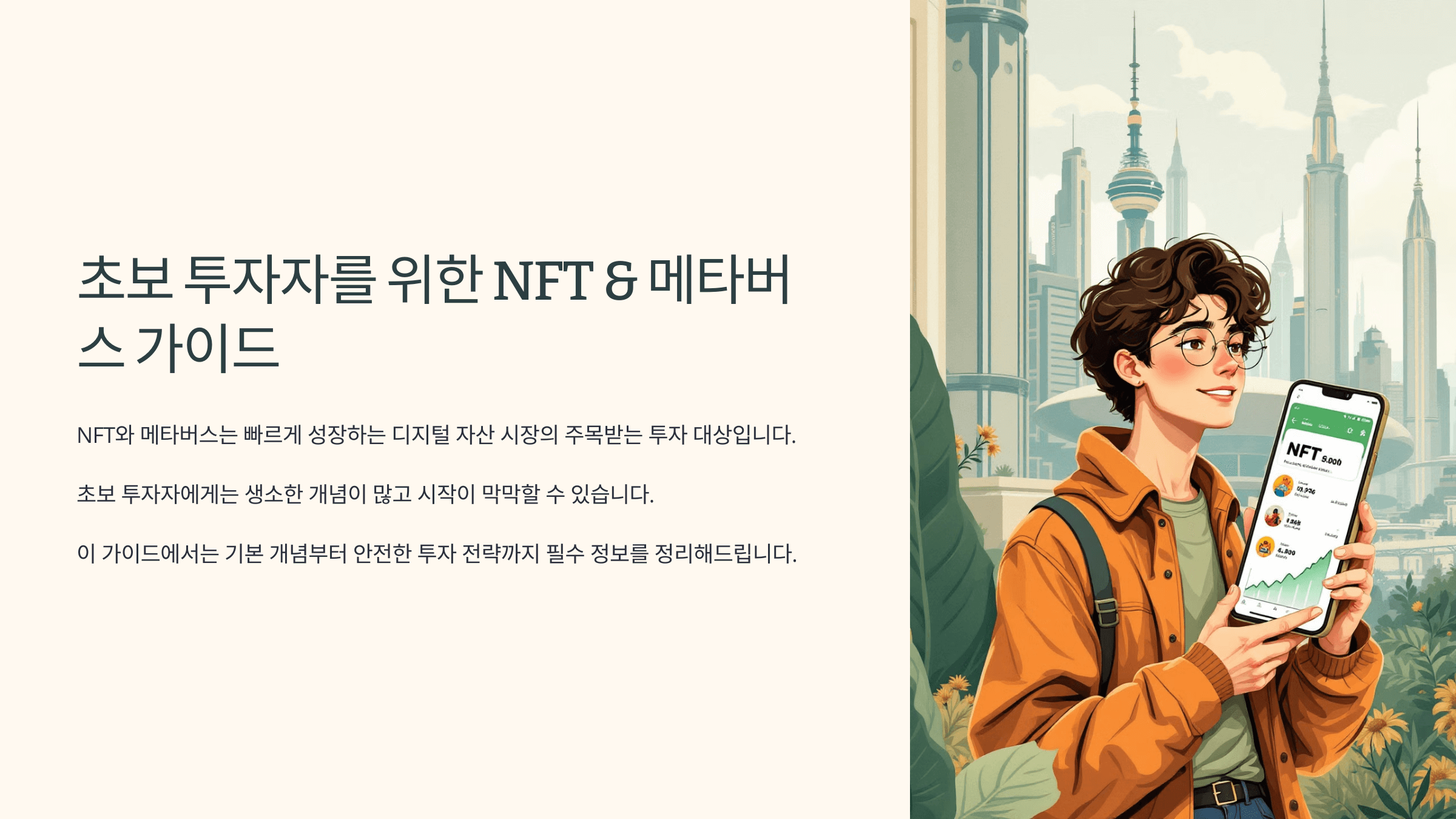 초보 투자자를 위한 NFT &amp; 메타버스 가이드