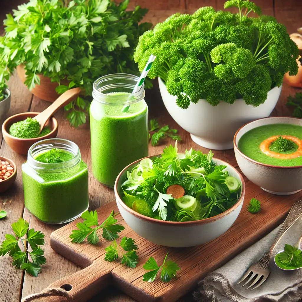 파슬리 섭취 방법