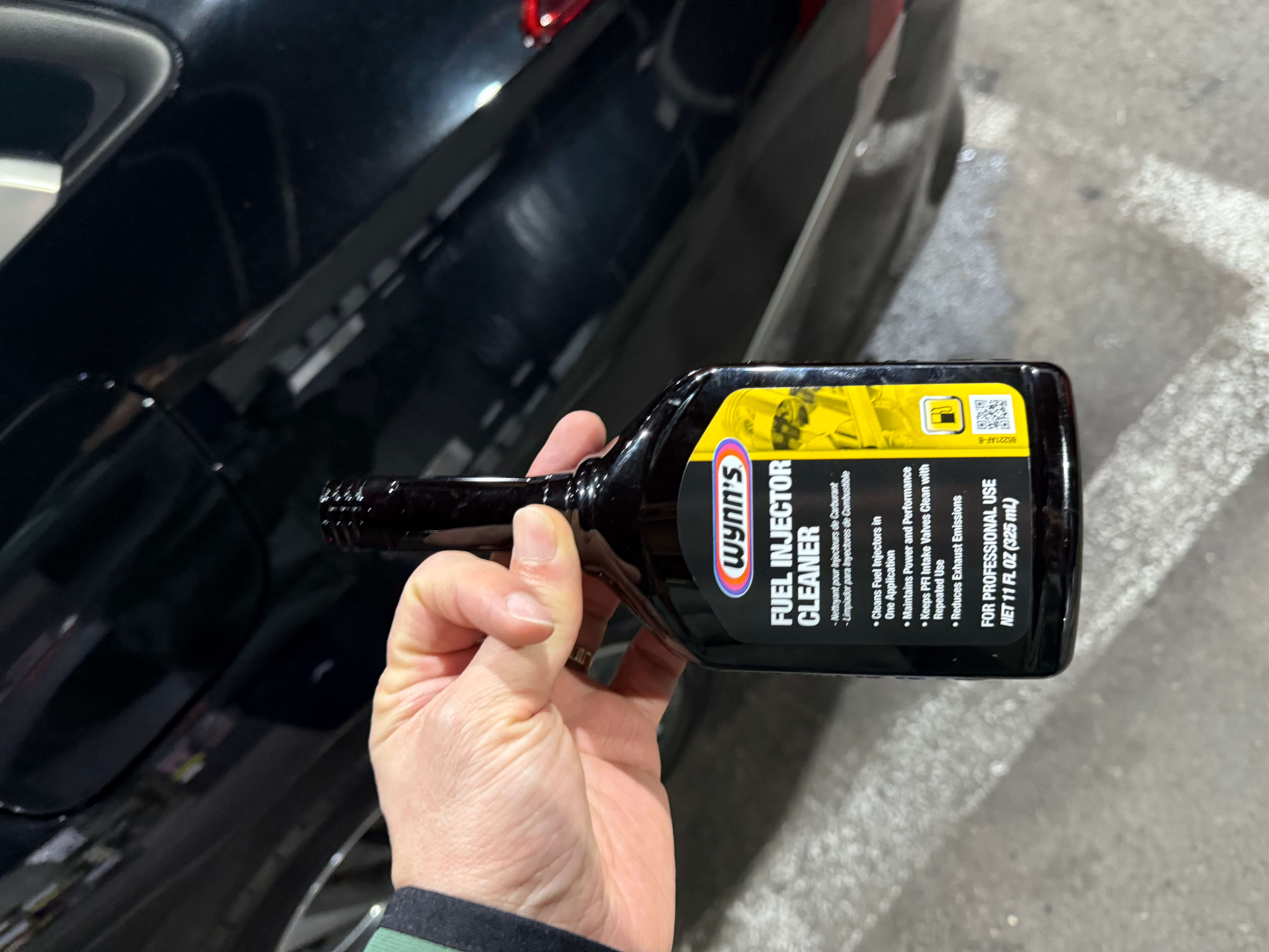 인젝터 클리너 주입