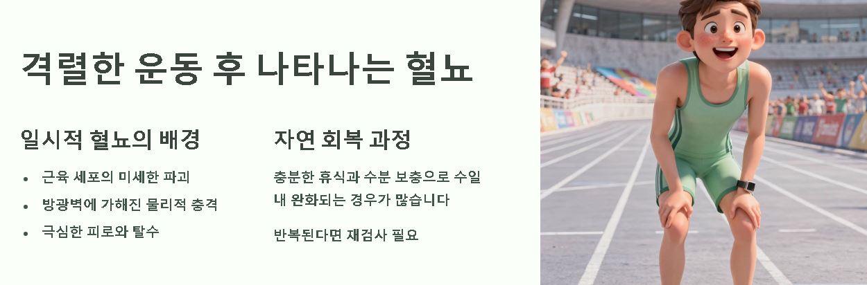 소변에 피가 섞여서 나오는 증상 혈뇨 증상