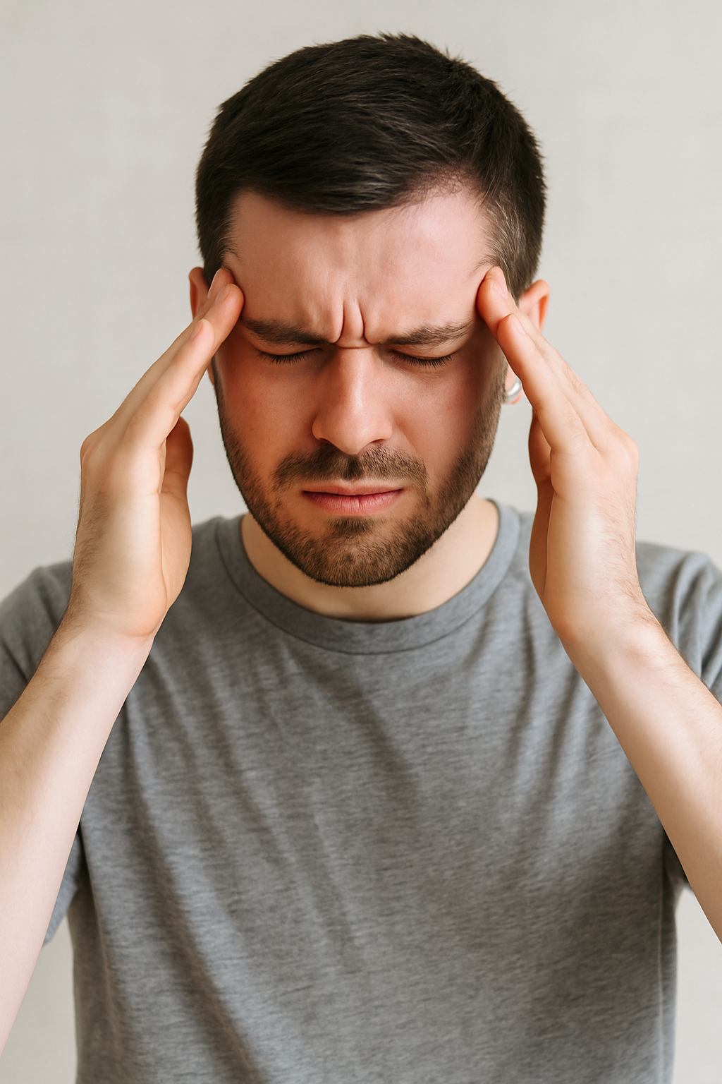 탄수화물줄이고 두토에 힘들어하는남자이미지/출처 unsplash