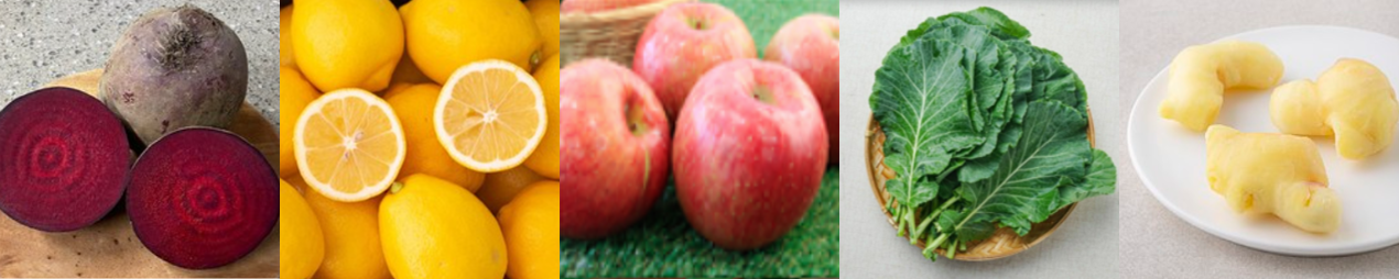 간 해독주스 재료