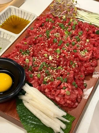 육회 황금레시피 뭉티기 육사시미 레시피_5