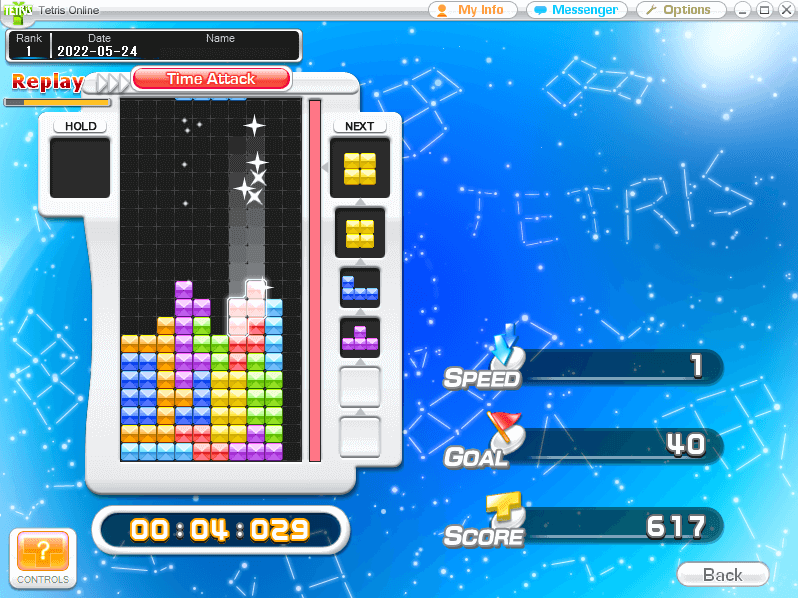 폴란드-테트리스-싱글모드-타임어택