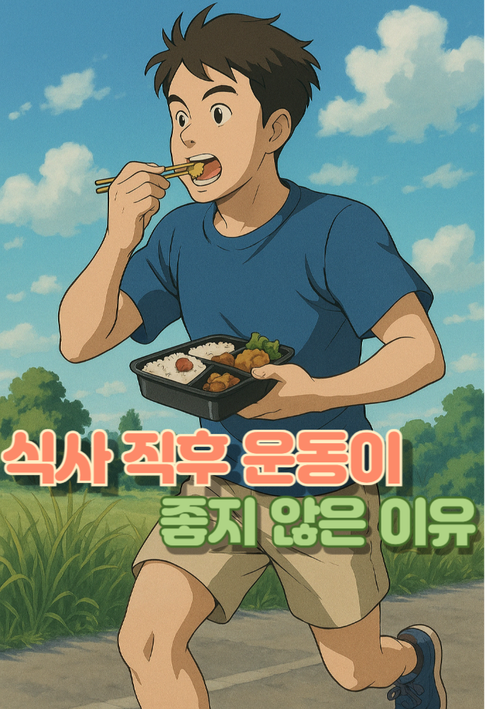 1.식사 직후 운동이 좋지 않은 이유