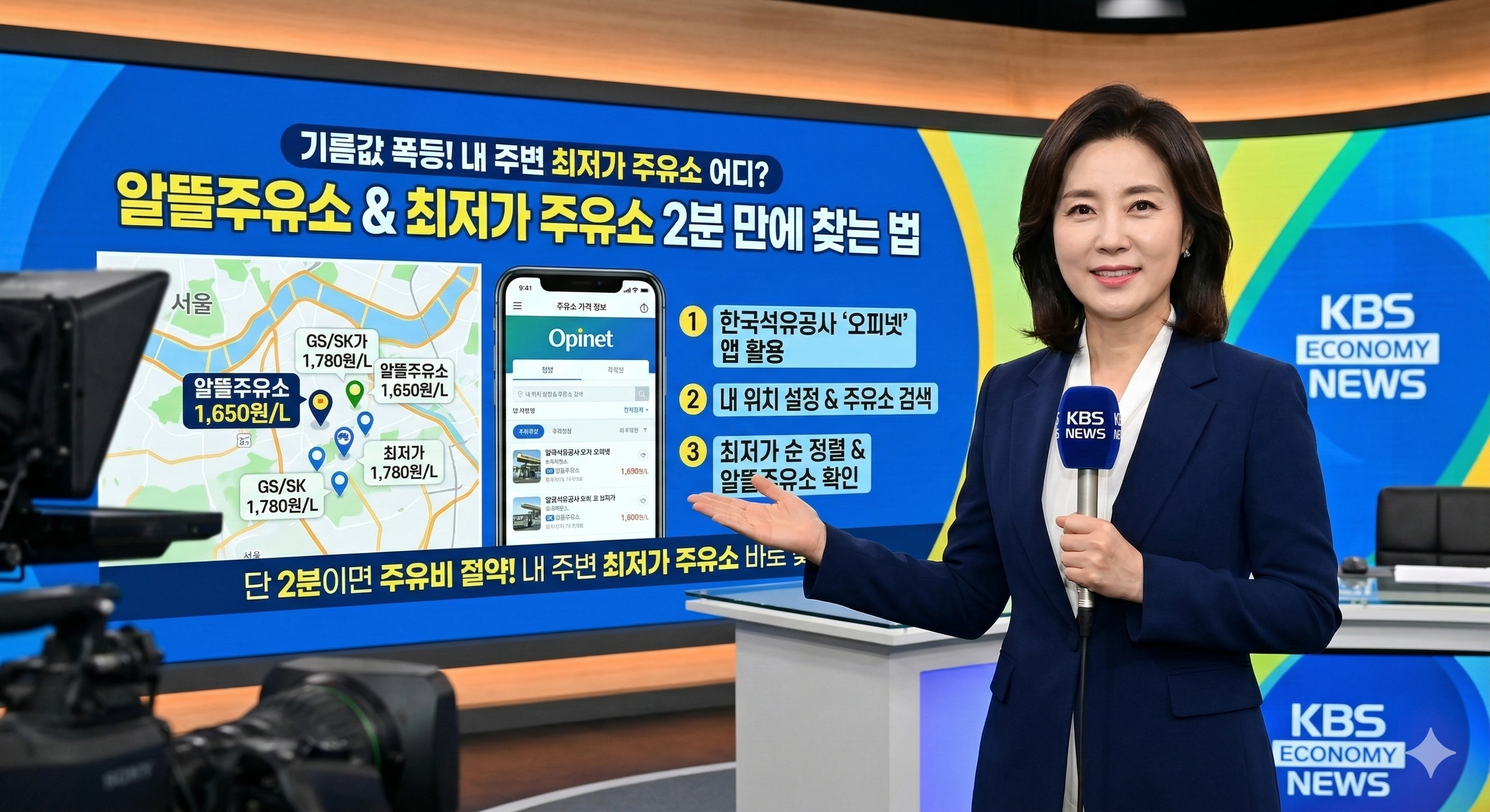 기름값 폭등에 알뜰주유소 어디