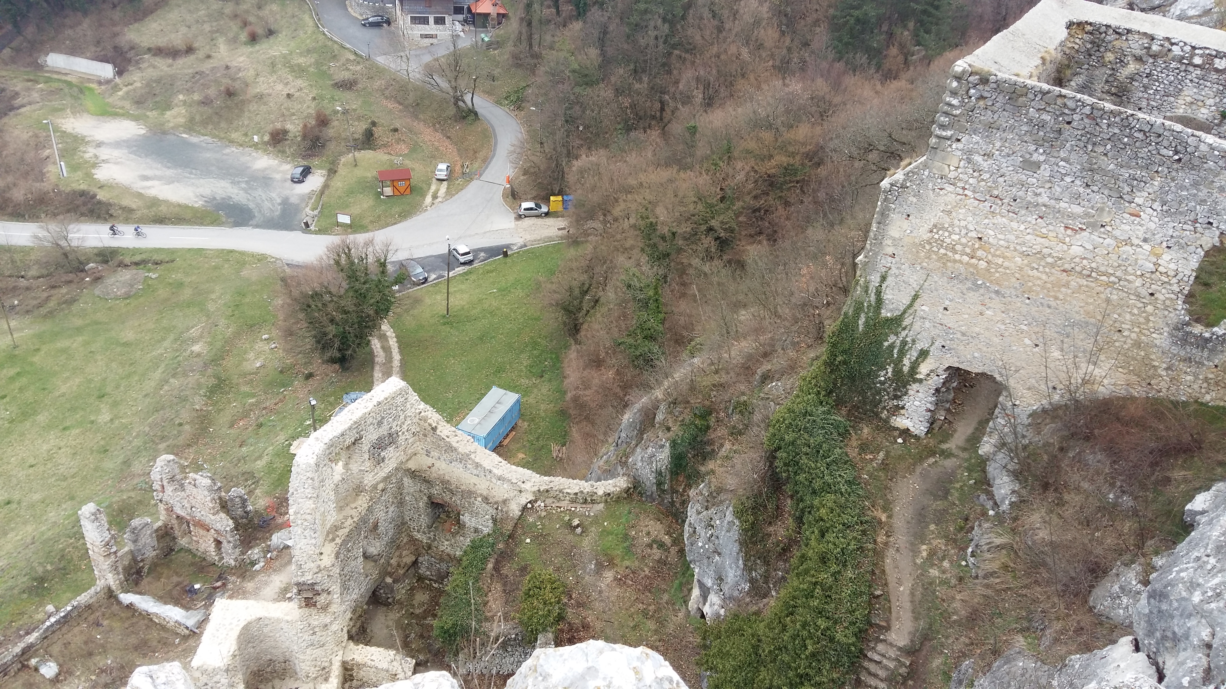 크로아티아 류베슈치차 인근 고성 높이