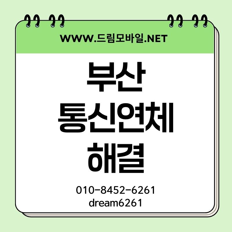 부산 휴대폰 대납 진행 시 주의해야 할 사항 정리