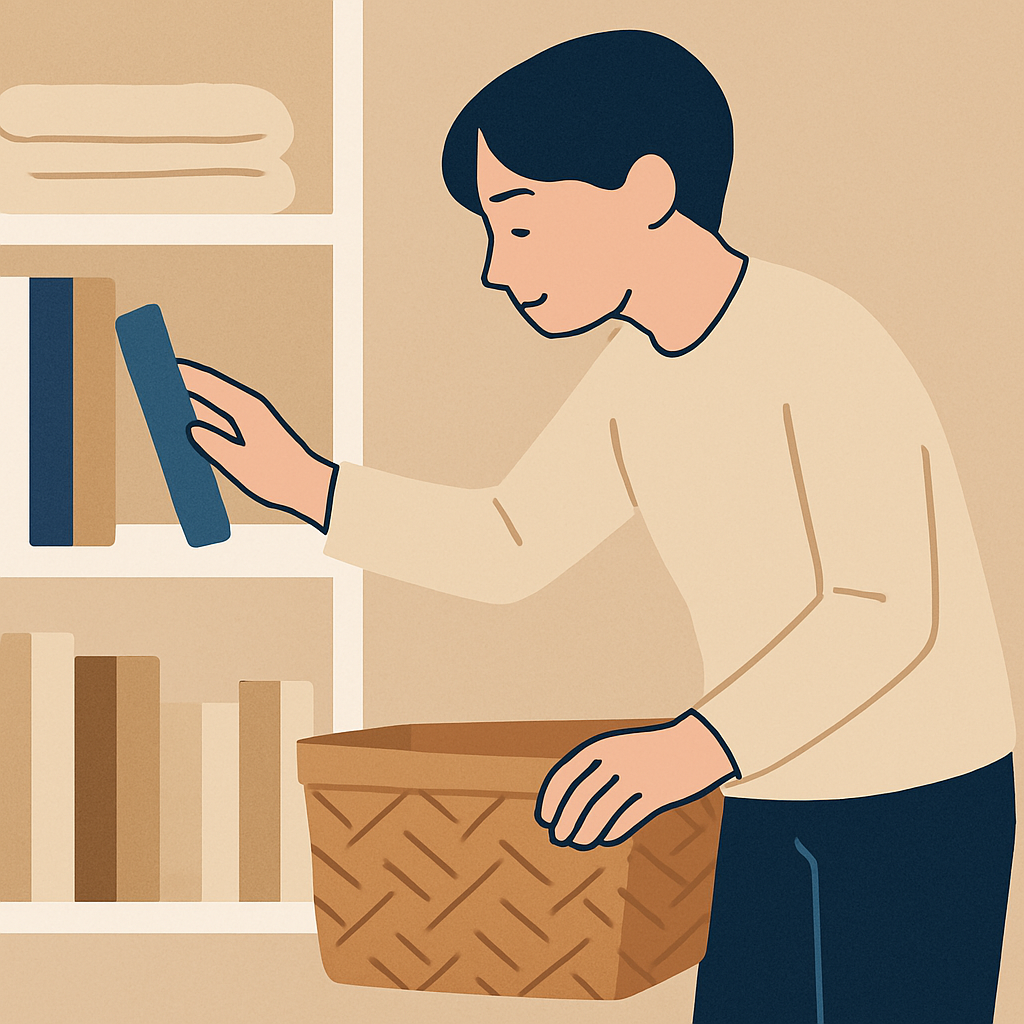 일주일에 한 번, 한 구역만 정리해보는 실험