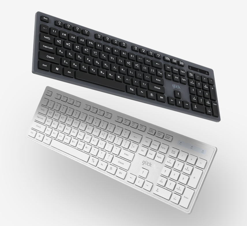 G-Clicker Office Pro Ergonomics Noiseless 키보드 마우스 세트