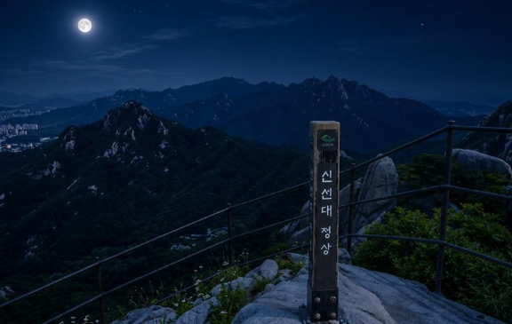 도봉산 야간 산행 (걸음 속도, 랜턴, 야경)