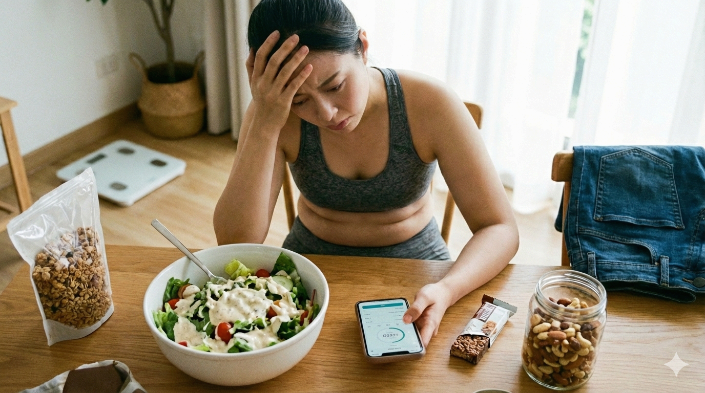 다이어트 음식인 줄 알았는데 실제로는 살 붙는 경우