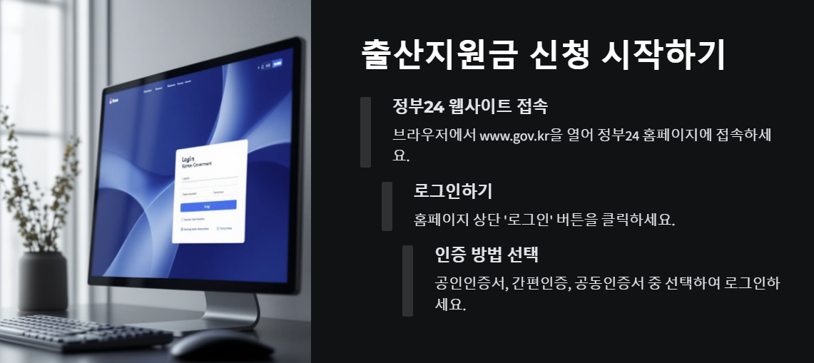 2025 출산지원금 신청방법