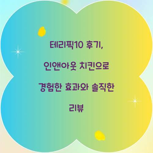 테리픽10 후기