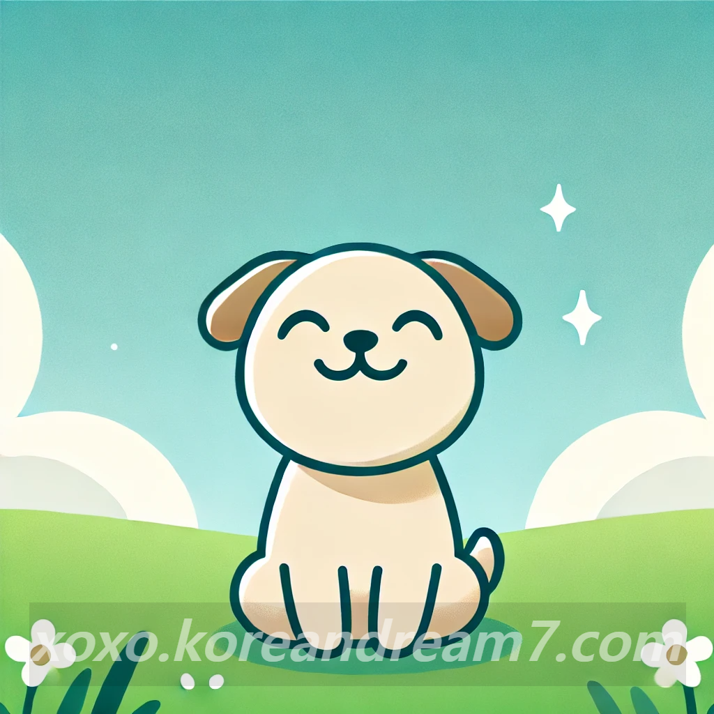 강아지꿈 해몽