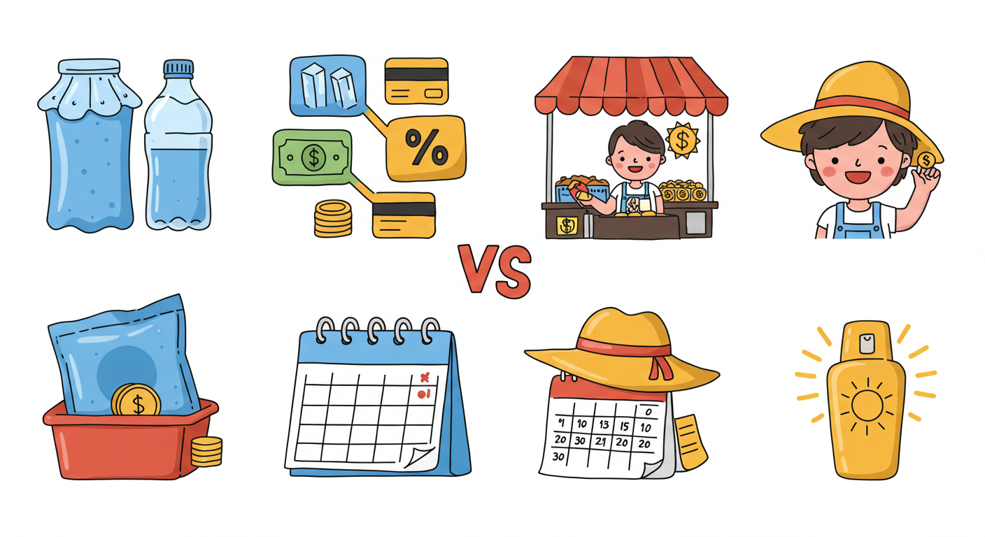 시장 투어 현지 팁 모음