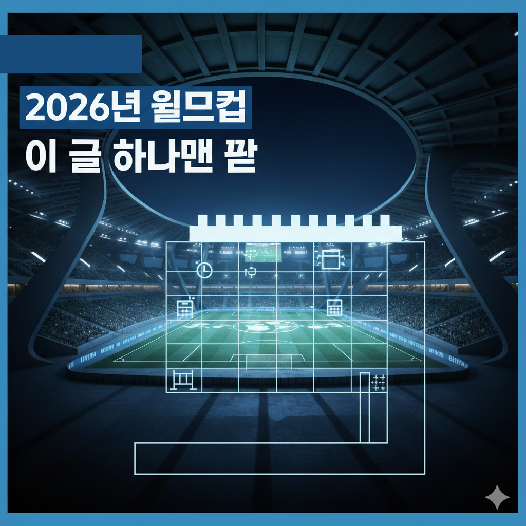 2026년 월드컵 일정&middot;조별리그 구조 완벽 해설
