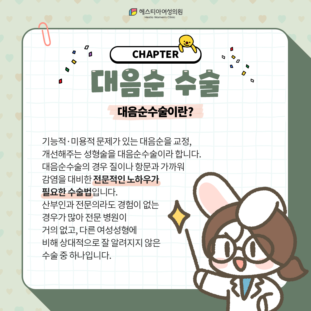 대음순수술이란?