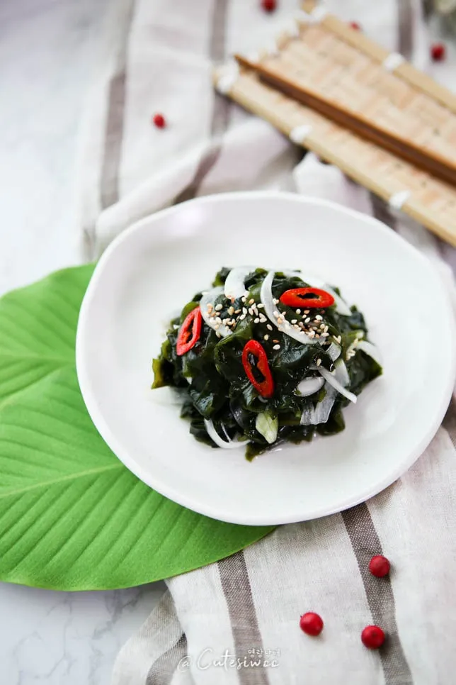 미역초무침 황금레시피 밥반찬 미역 반찬 꿀팁_6