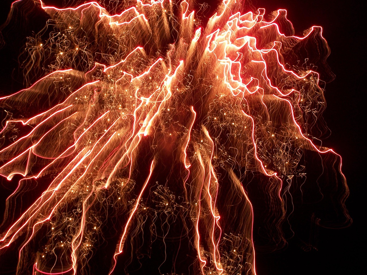 입자들에 의한 현상을 형상화하는 이미지