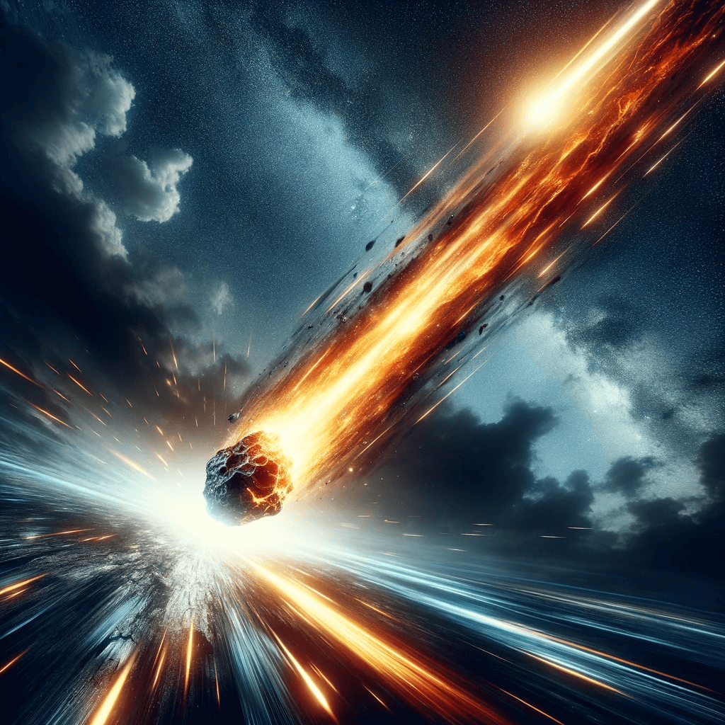 운석 떨어지는 꿈 해몽 해석