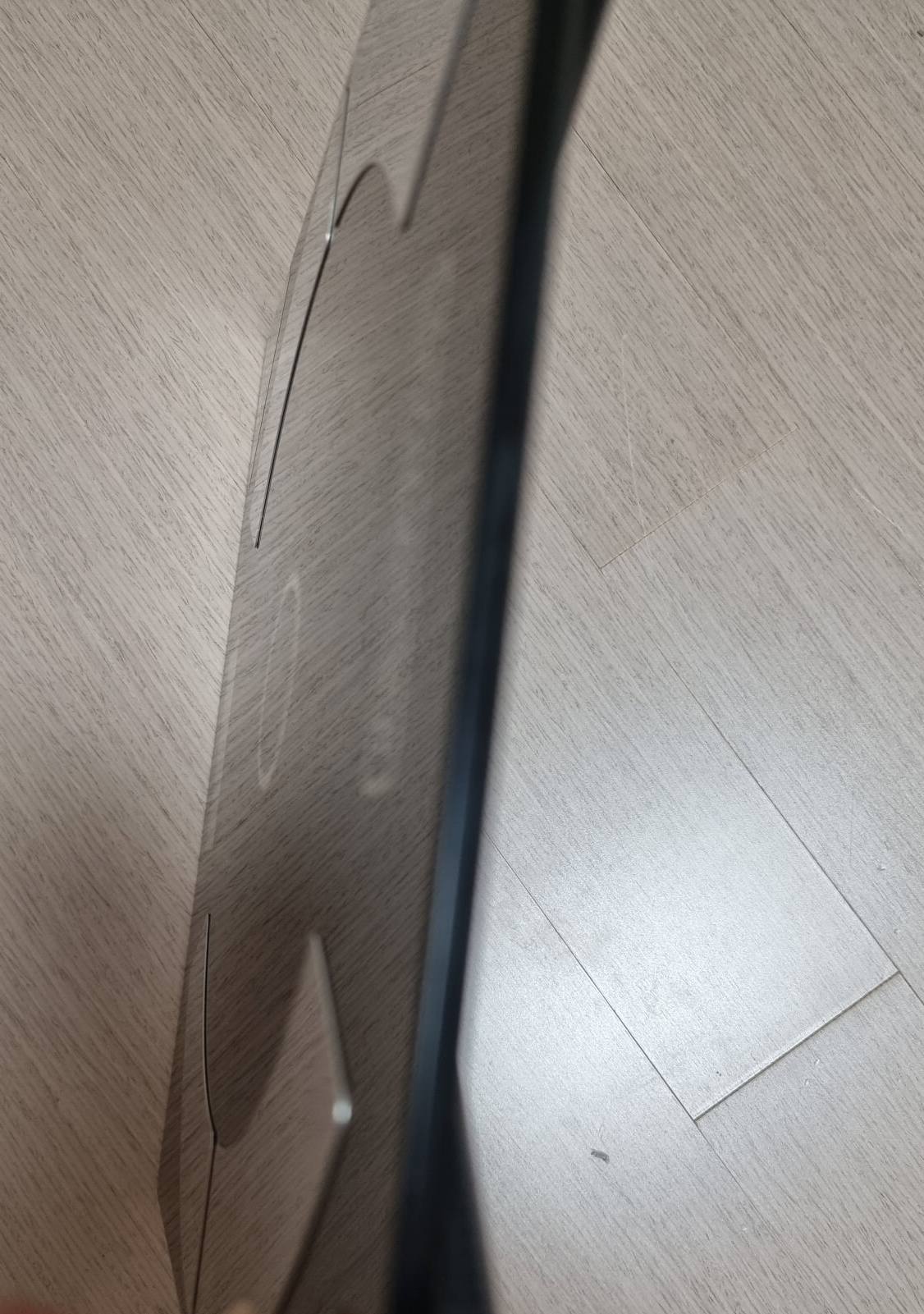 체중계 두께 확인용 