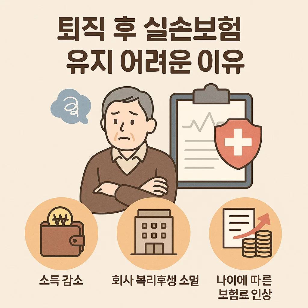 퇴직-후-실손보험-유지-어려운-이유