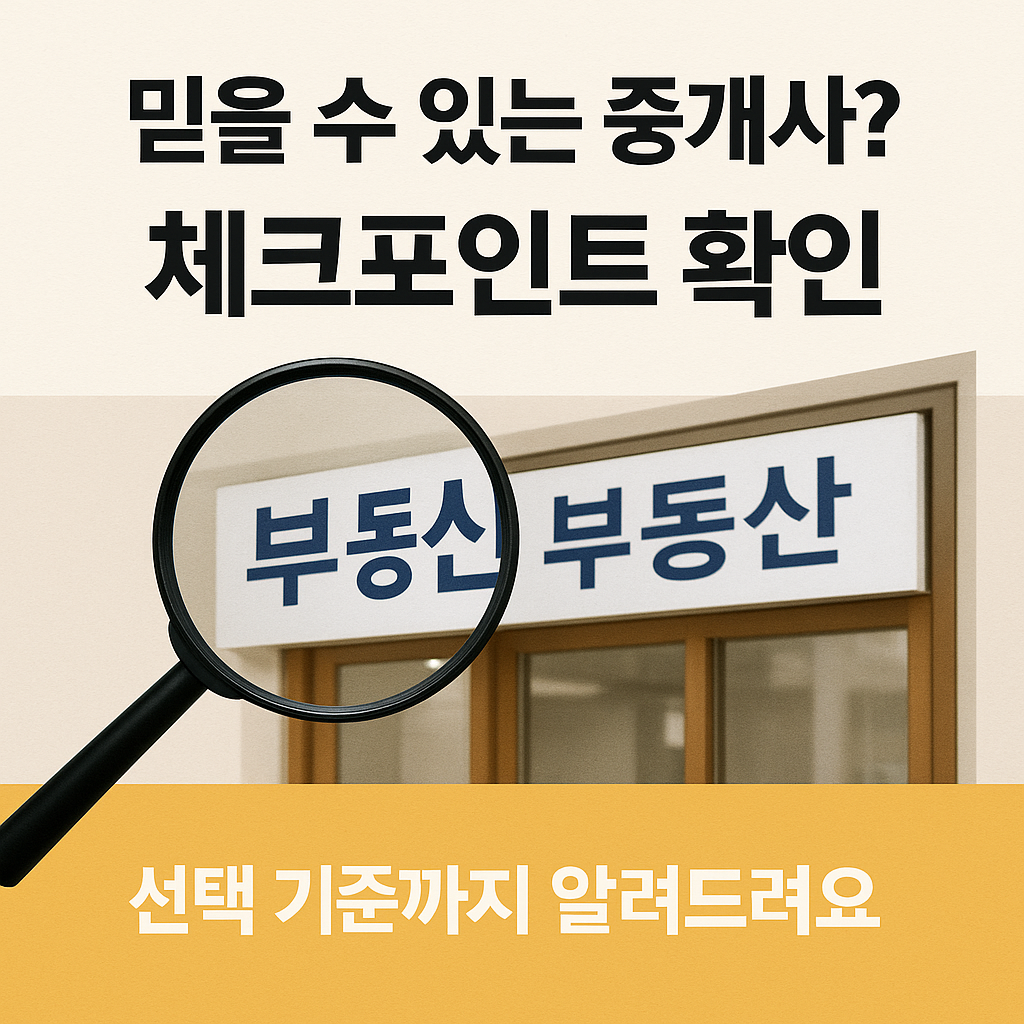 [8편] 전세사기 예방 체크포인트와 중개업소 선택 요령