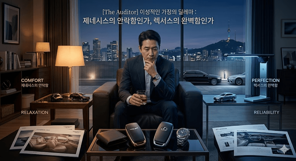 [The Auditor] 이성적인 가장의 딜레마 : 제네시스의 안락함인가, 렉서스의 완벽함인가
