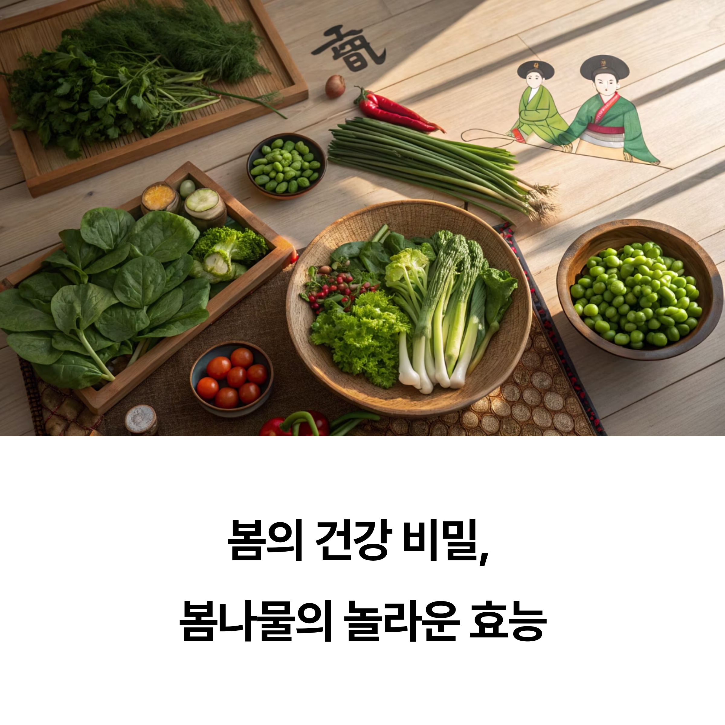 봄나물 레시피로 건강한 한 끼 만들기: 봄철 입맛 살리는 요리 모음