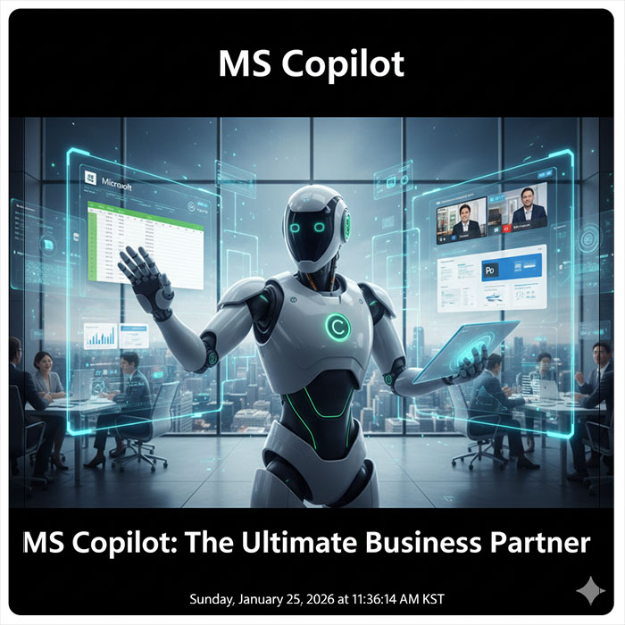 MS Copilot: "최강의 비즈니스 파트너"