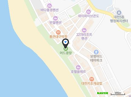 대천머드축제 장소