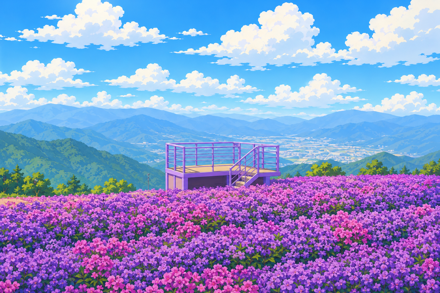 감악산 꽃별여행