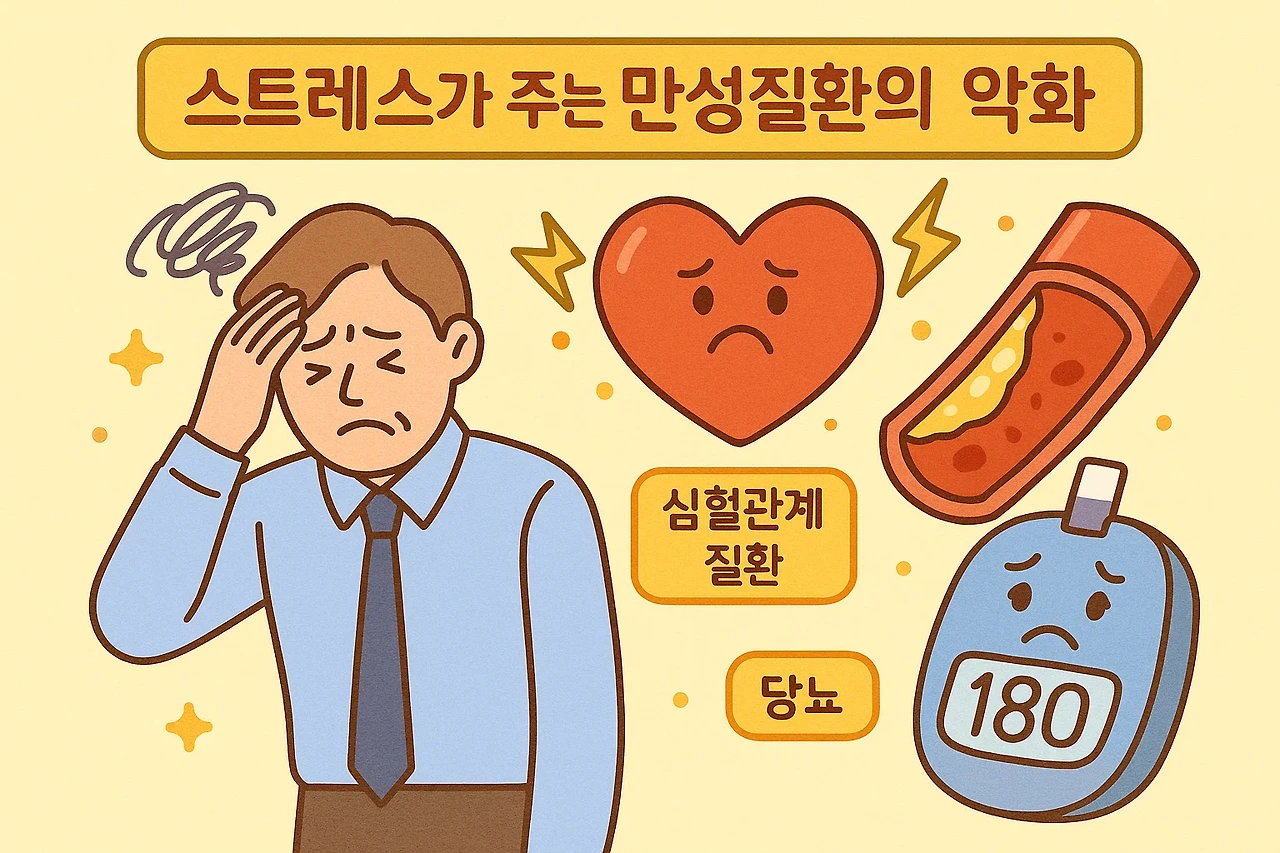 스트레스와 만성질환의 악순환을 끊는 과학적 관리법