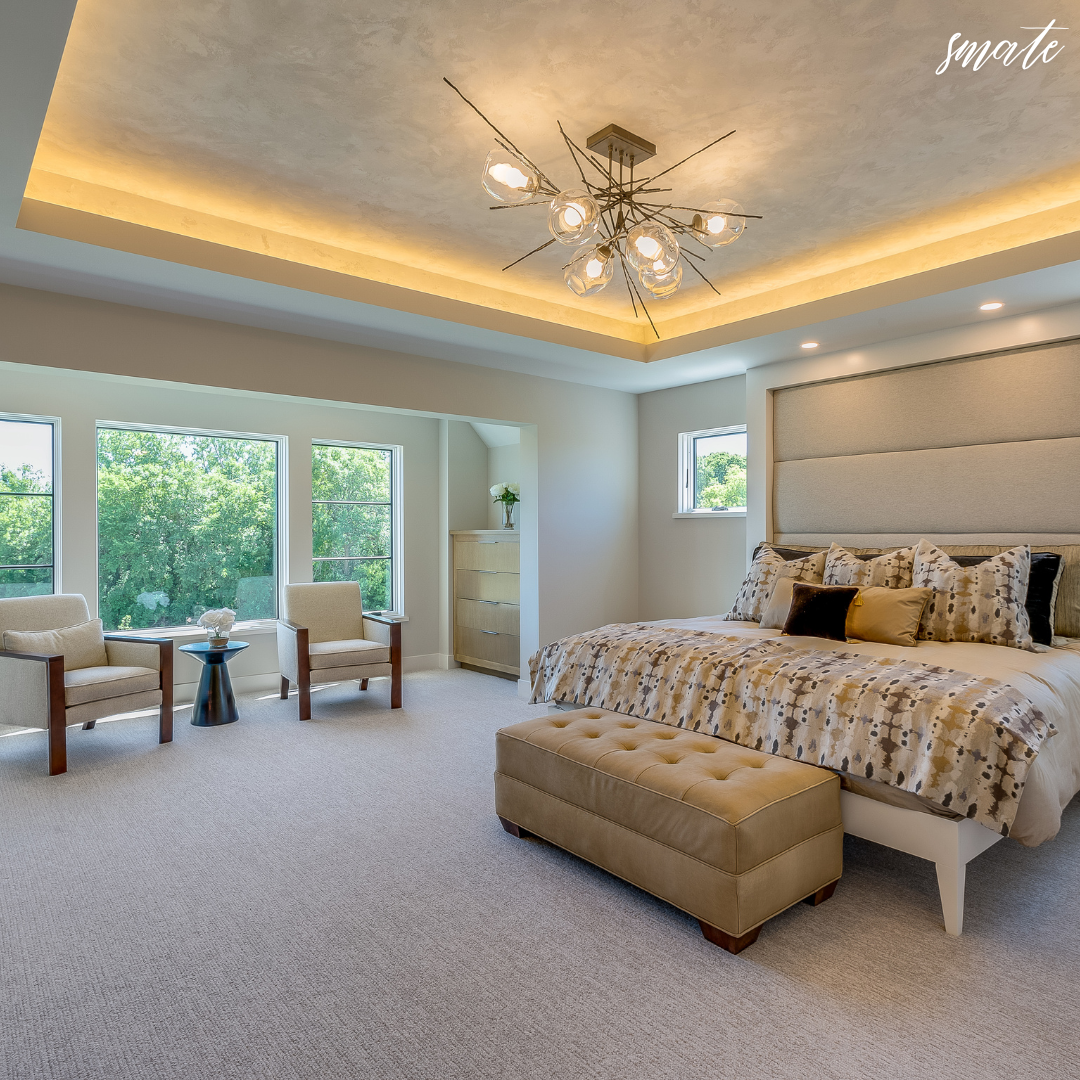 LED조명으로 장식한 집안