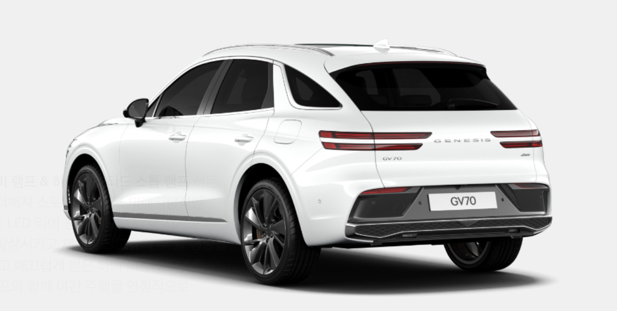 제네시스 GV70 디자인