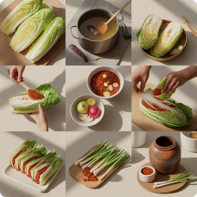김장김치 맛있게 담는 법 이미지