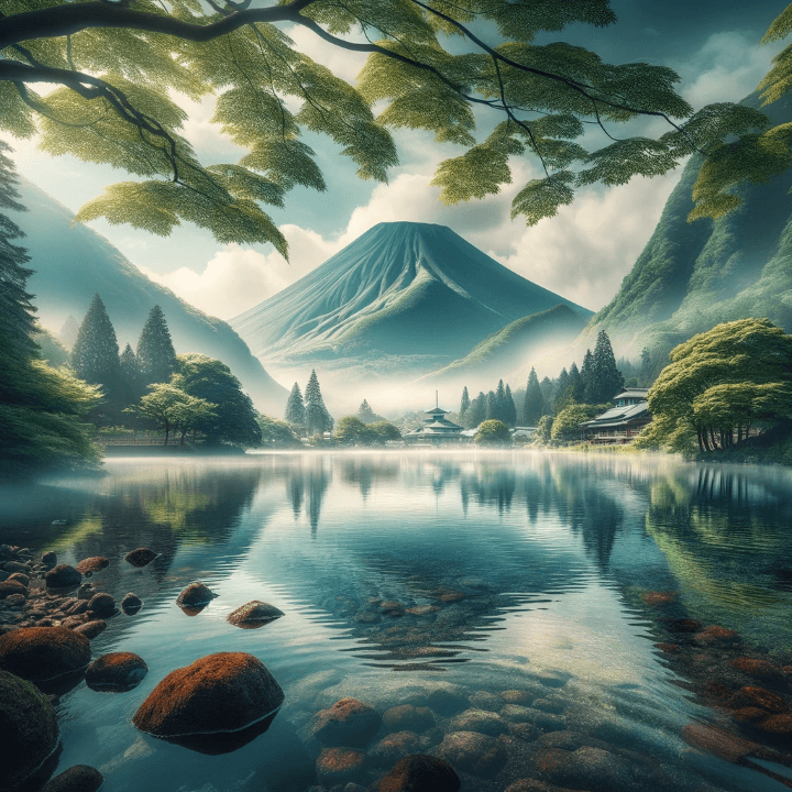 Lake Kinrin (Kinrinko)