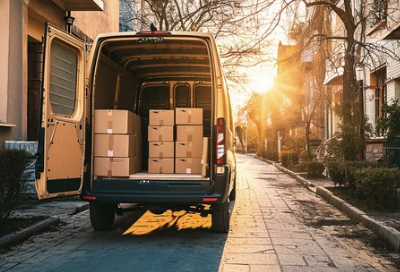 용달이사하는 모습