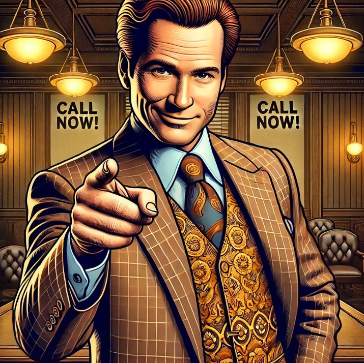 미국 드라마 '브레이킹 배드' 속 사울 굿맨 연상시키는 그림