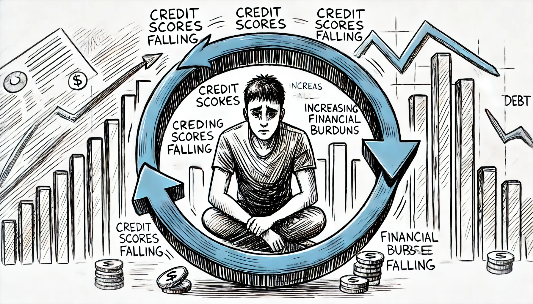 과중채무의 악순환
